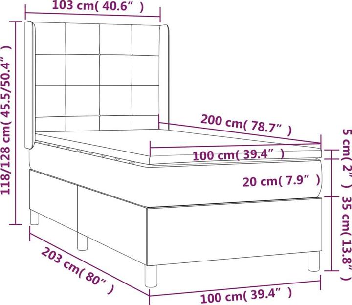 Immagine prodotto VidaXL Jensen (100 x 200 cm)