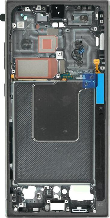 Actual product image Samsung Centre frame SM-S928 Galaxy S24 Ultra titanium GH82-33399B (Galaxy S24 Ultra)