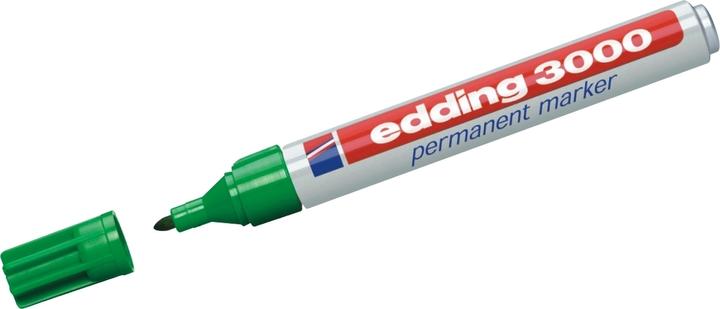 Produktbild Edding Permanent Marker 3000 (Grün, 1.50 mm, 1 x)