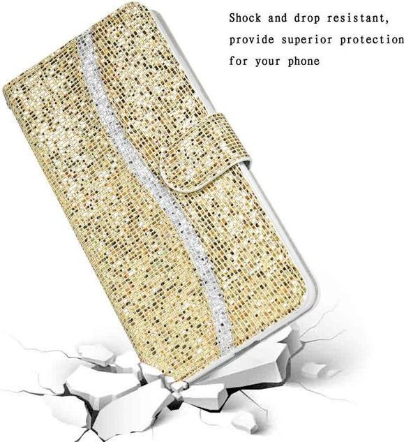 Actual product image MU Style PU Leather Bling Series (Apple iPhone 14)