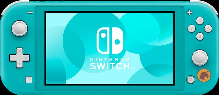 Produktbild Nintendo Switch Lite Animal Crossing: New Horizons Timmy & Tommy Aloha Edition