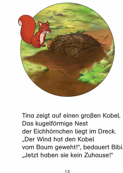 Actual product image Bibi & Tina: Wo ist die Eichhörnchen-Mama? (German, Dorothea Flechsig, 2021)