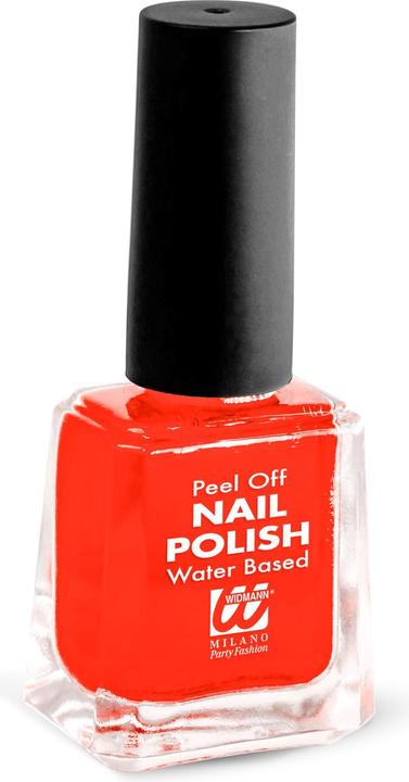 Produktbild Widmann ORANGENER NAGELLACK - PEEL OFF AUF WASSERBASIS Display Box - 8 ml