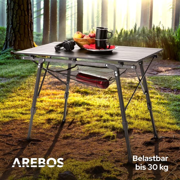 Actual product image Arebos Campingtisch