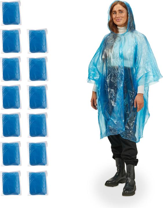 Relaxdays 13x regenponcho (13)