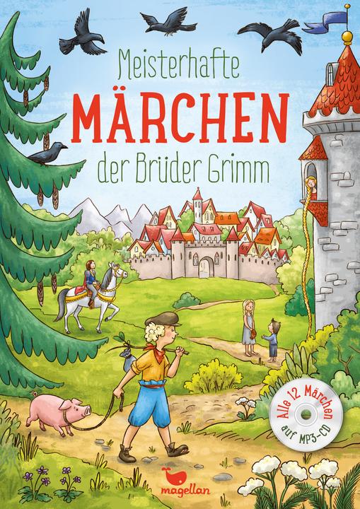Image du produit Meisterhafte Märchen der Brüder Grimm, mit MP3-CD (Allemand, Jacob et Wilhelm Grimm, 2020)
