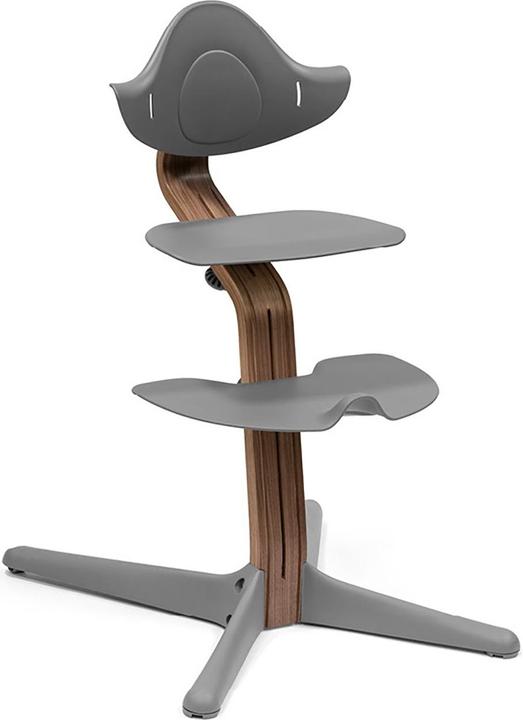 Produktbild Stokke Nomi Grau Walnuss Hochstuhl (Hochstuhl)