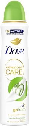 Image du produit Dove Advanced Care Antiperspirant Spray Cucumber & Green Tea - 150 Ml (Spray, 150 ml)