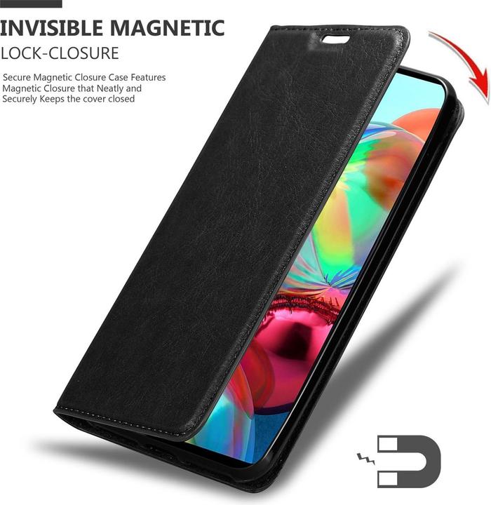 Produktbild Cadorabo Book Invisible Magnet Cover (Samsung Galaxy A72 5G)