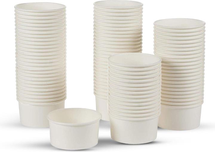 Produktbild TeCup Pappbecher, Eisbecher, Dessertbecher 160 cc (160 ml) (50 x)