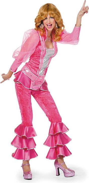 Immagine prodotto Wilbers Vestito da discoteca da donna anni '70 Mama Mia, rosa (36)