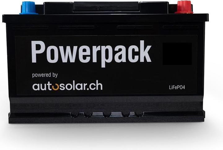 Image du produit Autosolar Batterie au lithium 105 Ah (équivalent à 210Ah) - Batterie solaire LiFePo4 avec application (12.80 V, 210 Ah)