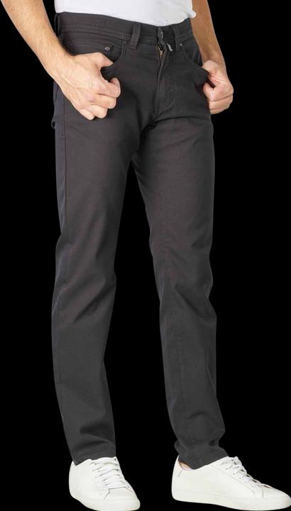 Actual product image Pierre Cardin Lyon Tapered Pant Structured Fabric Black (W35/L32)