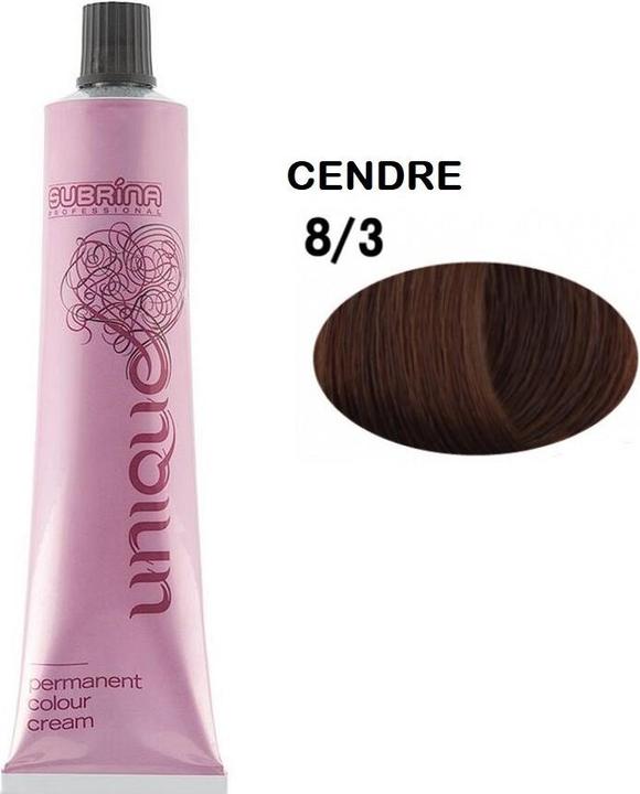 Immagine prodotto Subrina Professional Unique Tintura Permanente per Capelli 83 Biondo Chiaro Cendre - 100 Ml (83 Biondo chiaro Cendre)