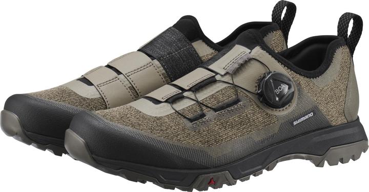 Actual product image Shimano Women E-Bike SH-ET7 shoe almond brown (41)