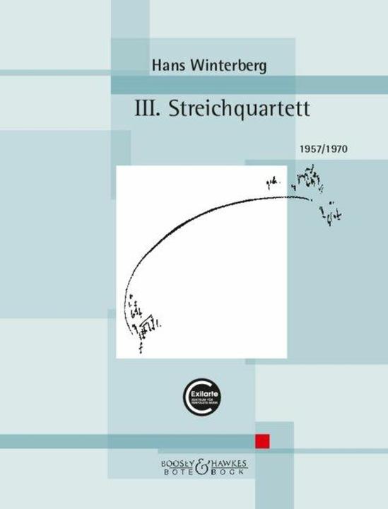 Actual product image III. Streichquartett (English, German, Hans Winterberg, 2024)