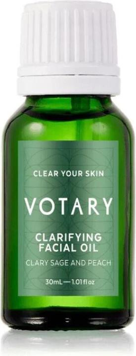 Image du produit Votary Huile clarifiante à la sauge sclarée pour le visage - 30 Ml (Huiles, 30 ml)