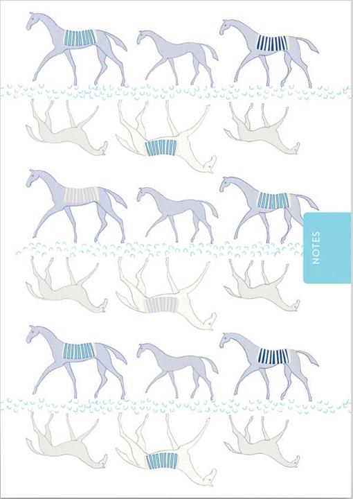 Produktbild Universal Textiles Moody Mare Notizbuch (A6, Liniert, Harter Einband)
