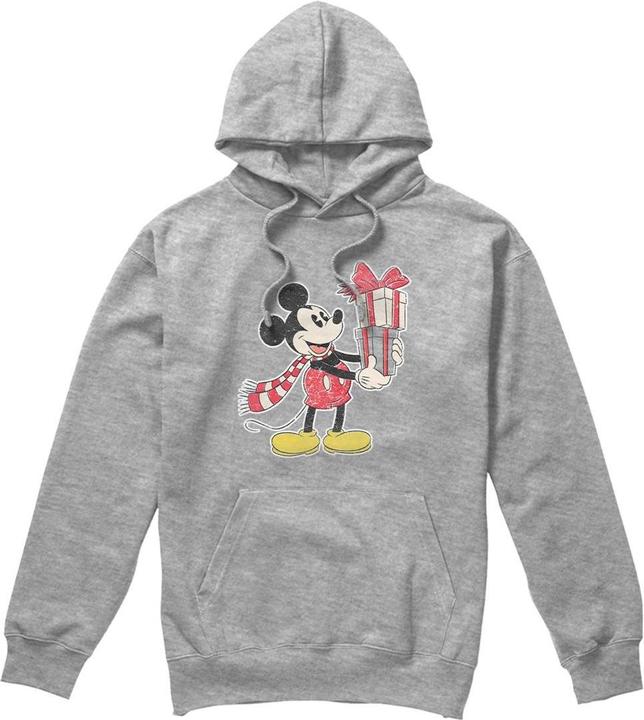 Immagine prodotto Disney Felpa con Cappuccio Natale Topolino Regalo Uomo (M)