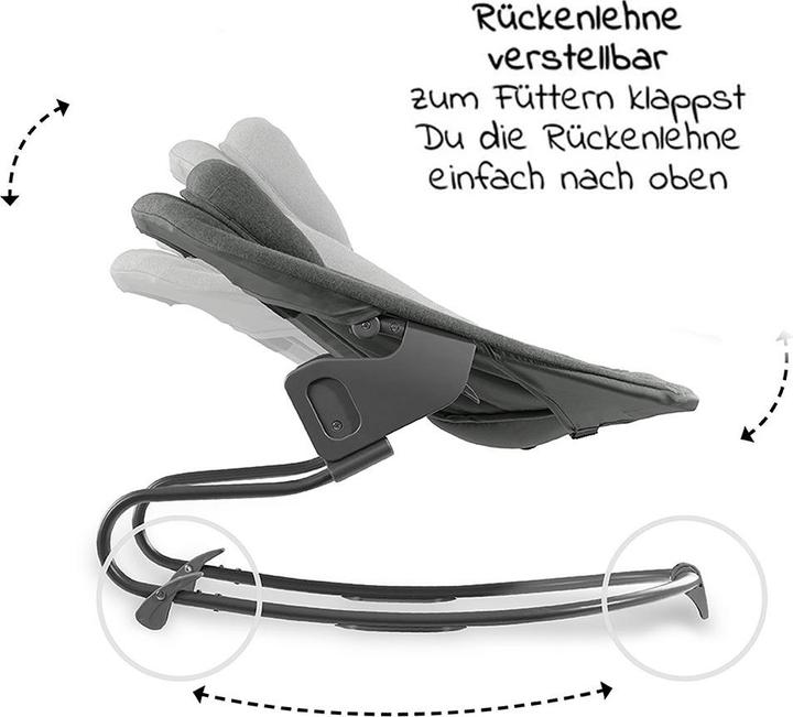 Produktbild Hauck Hochstühle Alpha Plus Natur XXL Newborn Set - Hochstuhl + 2in1 (Hochstuhl)