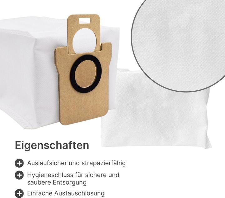 Image du produit Hermex Sacs à poussière alternatifs pour Xiaomi X10 X10+ (4 x)