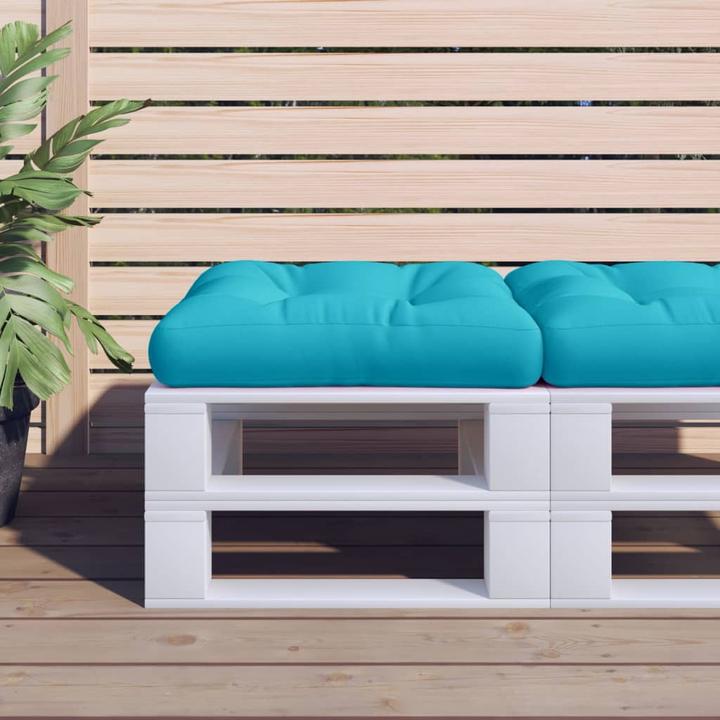 Actual product image Diverse Hardware Pallet Cushion Turquoise 60x61,5x10 cm Oxford Fabric (60 x 10 x 61.5 cm)