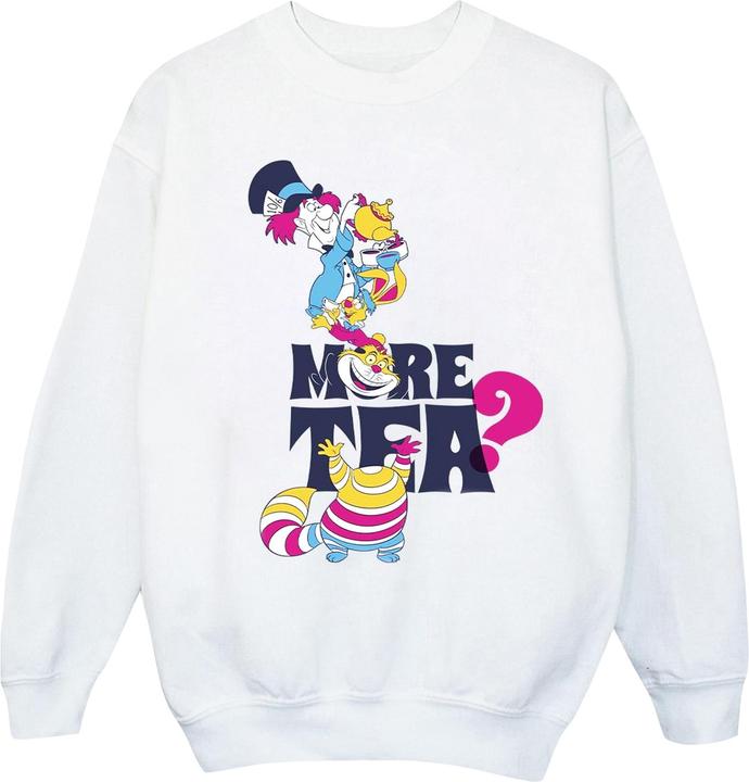 Disney Jungen Alice im Wunderland Mehr Tee Sweatshirt