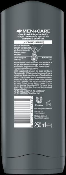 Image du produit Dove Man+Care Cool Fresh (250 ml)