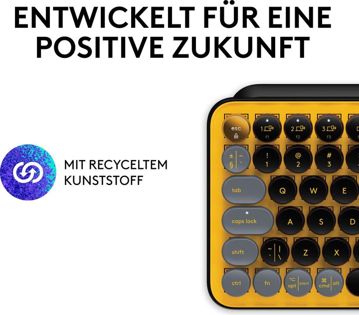 Immagine prodotto Logitech POP Keys (DE, Senza fili)