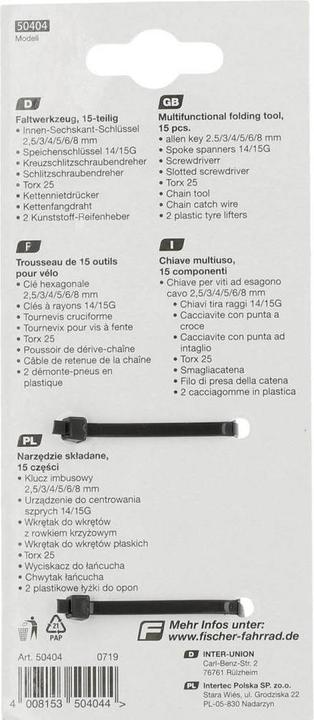 Actual product image Fischer Proline