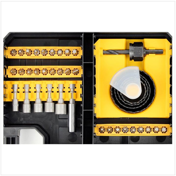 Image du produit DeWalt TStack Kit universel (6 mm, 6,5 mm, 5,5 mm, 10 mm, 1,5 mm, 7 mm, 3 mm, 5 mm, 8 mm, 2,5 mm, 3,5 mm, 4,5 mm, 2 mm, 4 mm)