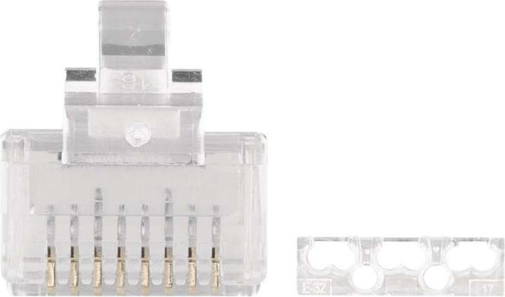 Actual product image Emos Connector RJ45 for FTP CAT6, 20 pcs. (U/UTP, CAT6, 0.02 m)
