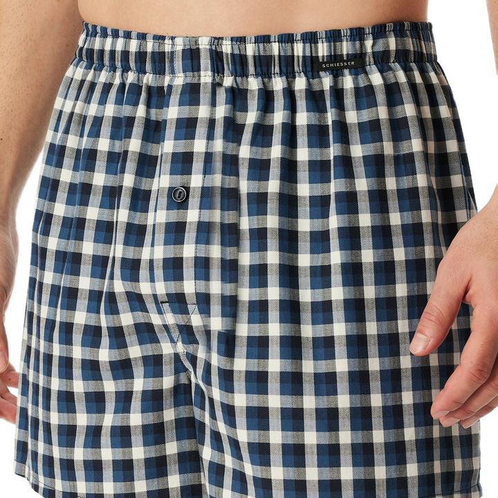 Immagine prodotto Schiesser 4er Pack Web Boxershorts (4, S, confezione da 4)