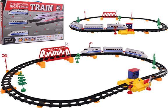 Produktbild Johntoy High-Speed-Zug-Set, 50dlg.