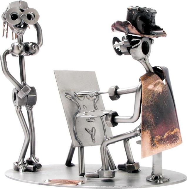 Actual product image Hinz & Kunst 061 - Figure "The Artist" (12 x 7 x 18 cm)