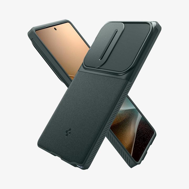 Image du produit Spigen Optik Armor Case for Samsung Galaxy S25 Ultra Abyss Green (Samsung Galaxy S25 Ultra)