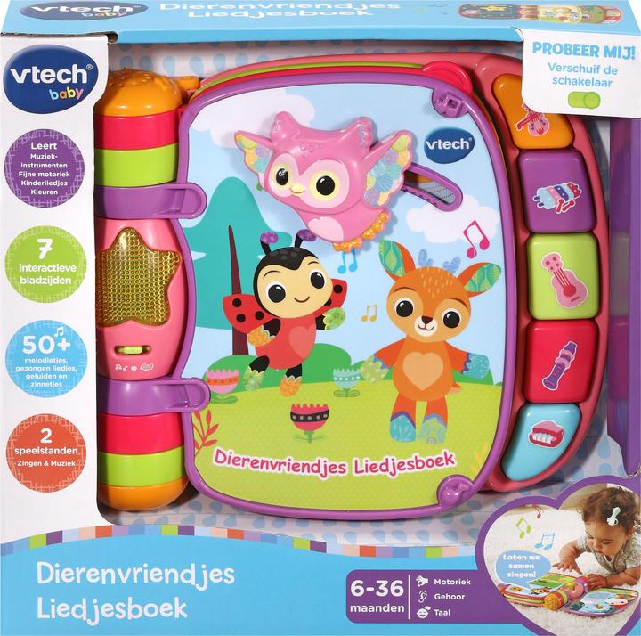 Produktbild VTech Animal Friends Liederbuch Pink