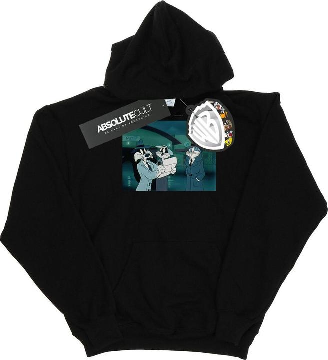Image du produit Looney Tunes - Sweat à capuche BUGS BUNNY SYLVESTER LETTER - Homme (M)