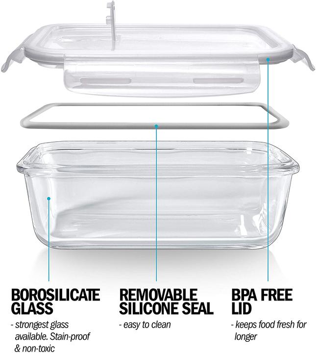 Image du produit Igluu Meal Prep Boîtes de rangement (0.84 l)