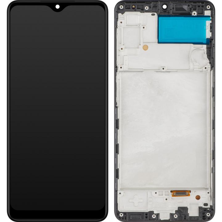 Actual product image MP Display Unit für Galaxy A22 A225, OLED Version, Aftermarket, Schwarz (Display)