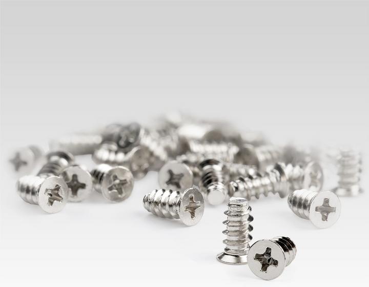 Actual product image StarTech .com 50-Pack M5 Screws, 10mm Long Computer/PC Case Fan Screws, Self-Tapping Computer Case Fan Mounti