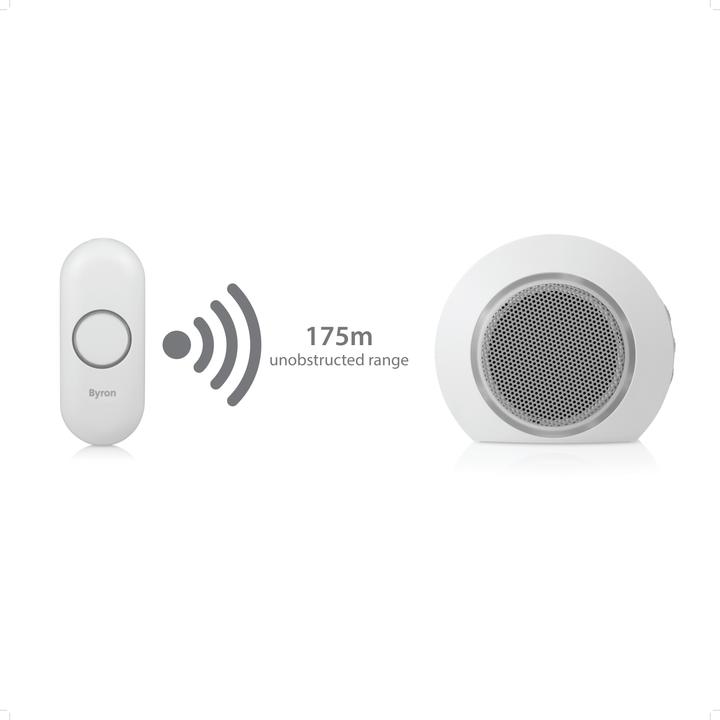 Immagine prodotto Byron Set di gong DBY-23522 Plug-In wireless (Senza fili)