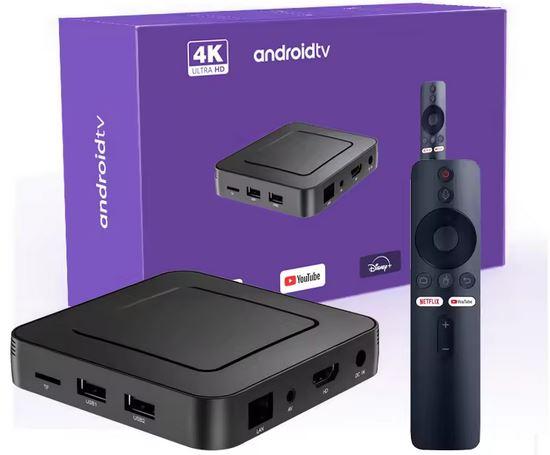 Actual product image PhoneLook Android TV multimédia 4K Ultra HD Streaming Box Z6 HDR 64Bit CPU Google Assistant