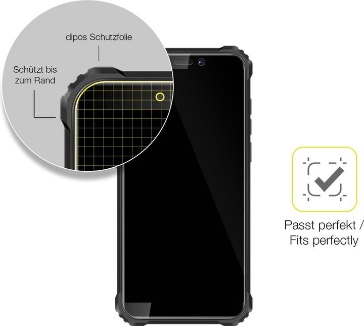 Image du produit Dipos Film de Protection d’écran Full-Cover 3D (1 pièce(s), Oukitel WP5)