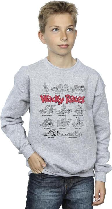 Produktbild Universal Textiles Car Lineup Sweatshirt Jungen (140, 146)