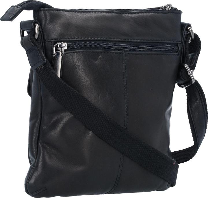 Produktbild Greenland Nature Black Nappa Umhängetasche Leder 21 cm