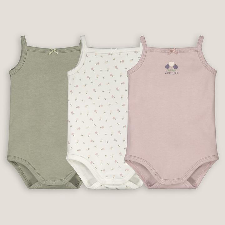 La Redoute Collections 3er-Pack Trägerbodys