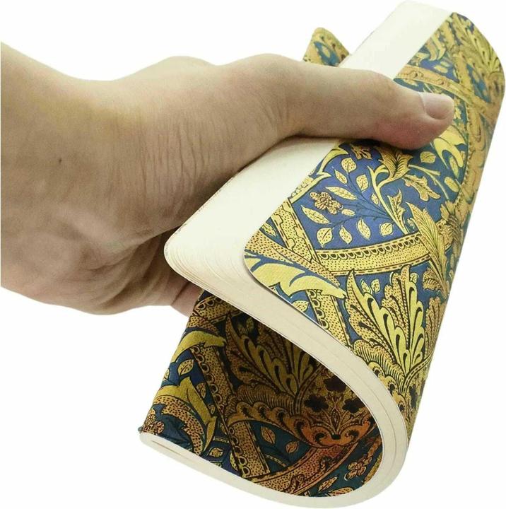 Image du produit Paperblanks Cahier de notes Morris Windstoss A5, vierge, multicolore (A5, Blanc, Couverture souple)