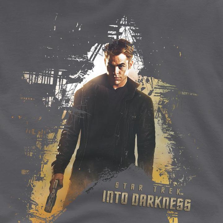 Actual product image Star Trek: Into Darkness Mens Dark Hero T-Shirt (3XL)