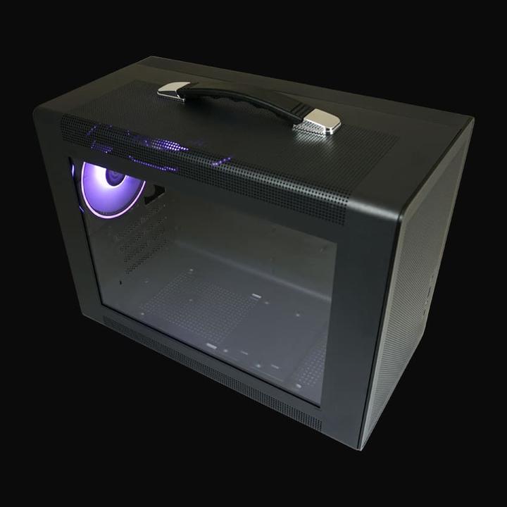Produktbild LC-Power Gehuse Gaming LC-716MB-ON Amplified X retail (Mini-ITX, mATX)